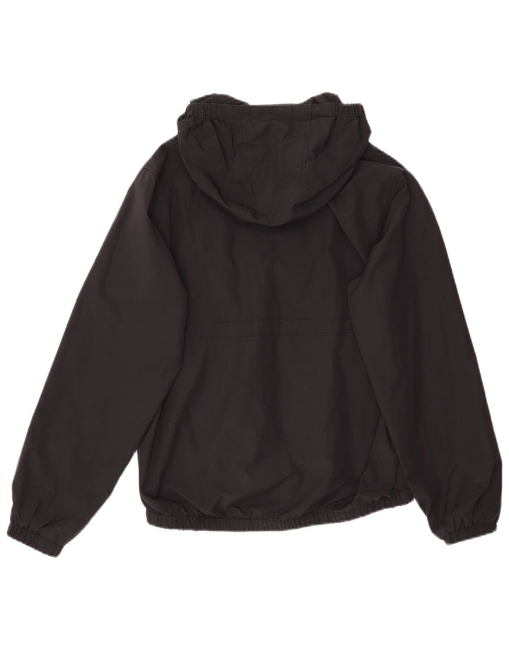 Giubbotto bomber con cappuccio da ragazzo LYLE & SCOTT 14-15 anni in cotone nero