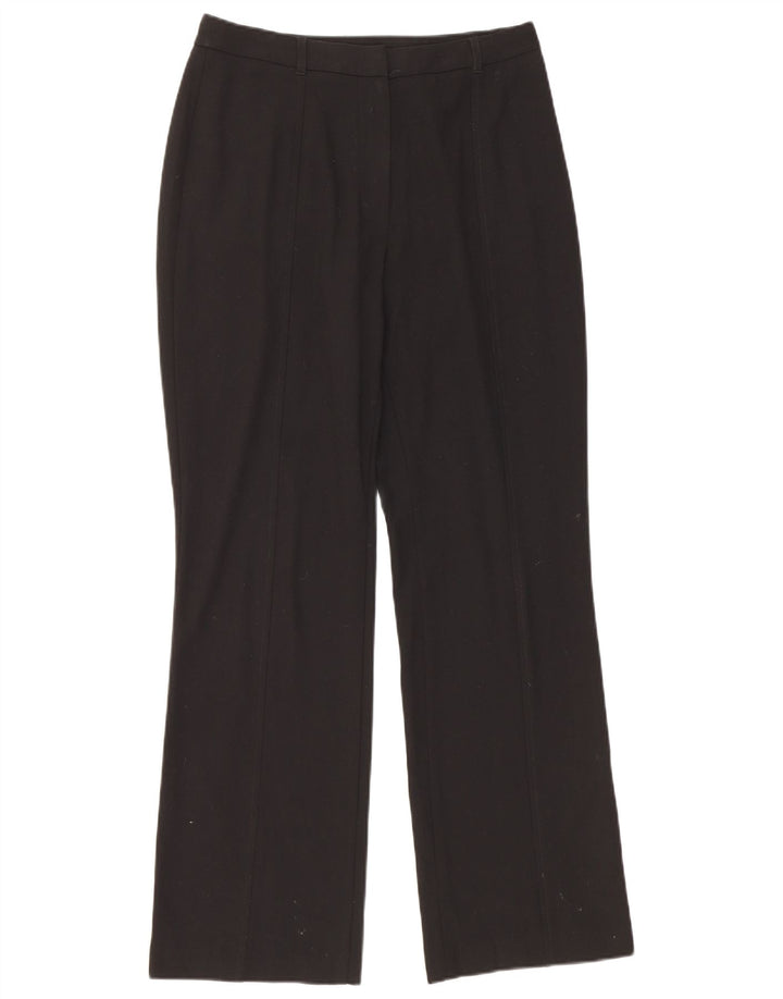 Pantaloni casual Bootcut da donna Marks & Spencer UK 12 medi W30 L30 neri
