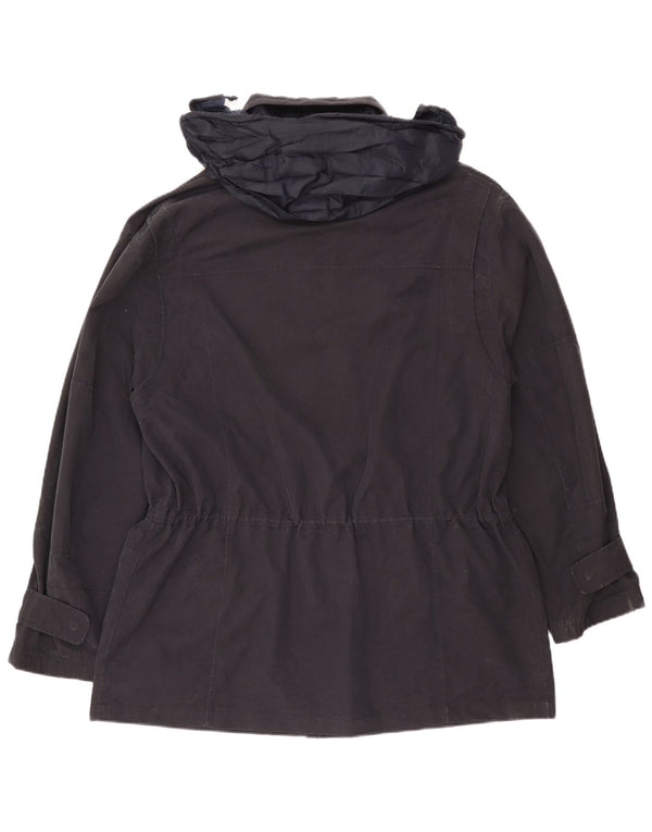 Giacca pratica da uomo con cappuccio Fay UK 42 XL Blu Navy