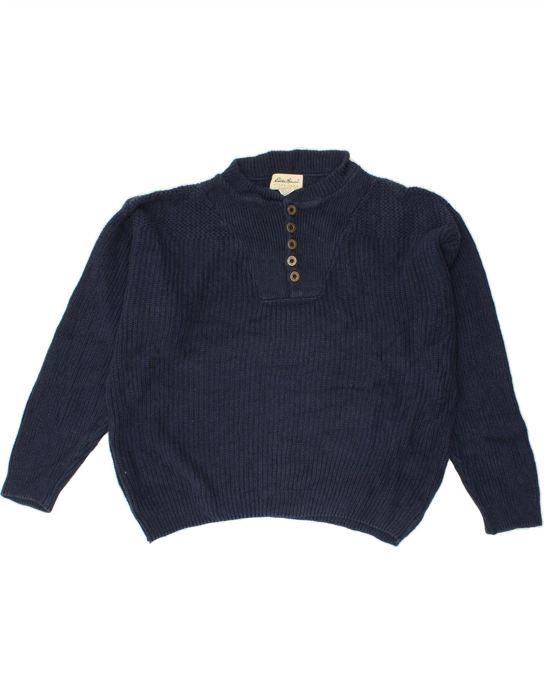 EDDIE BAUER Maglione maglione girocollo da uomo vestibilità ampia blu navy medio
