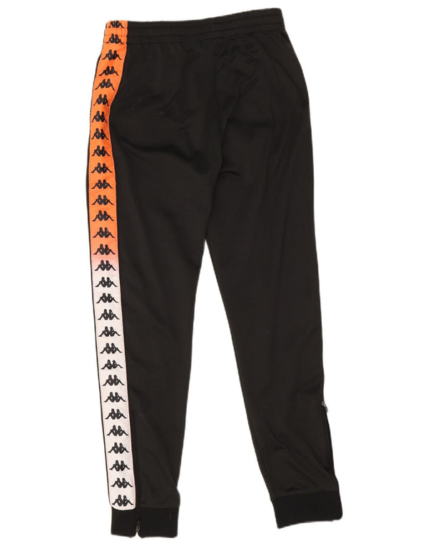 Pantaloni da tuta con grafica Kappa da uomo Joggers Small Black Colourblock