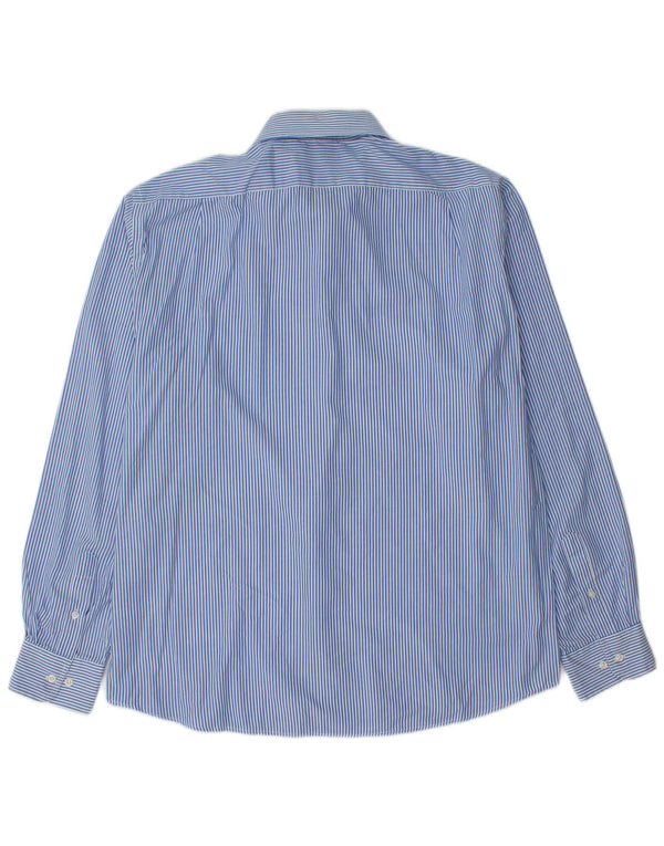 Camicia da uomo Dockers taglia 16 1/2 grande gessato blu