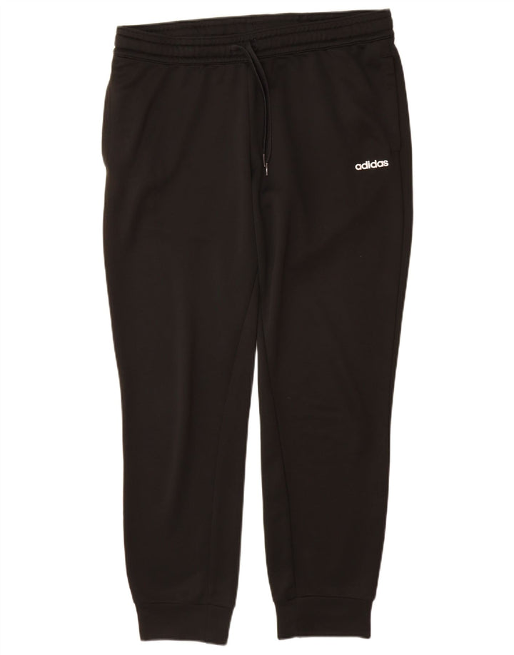 Pantaloni da tuta da donna Adidas Joggers UK 16/18 Large Nero Poliestere