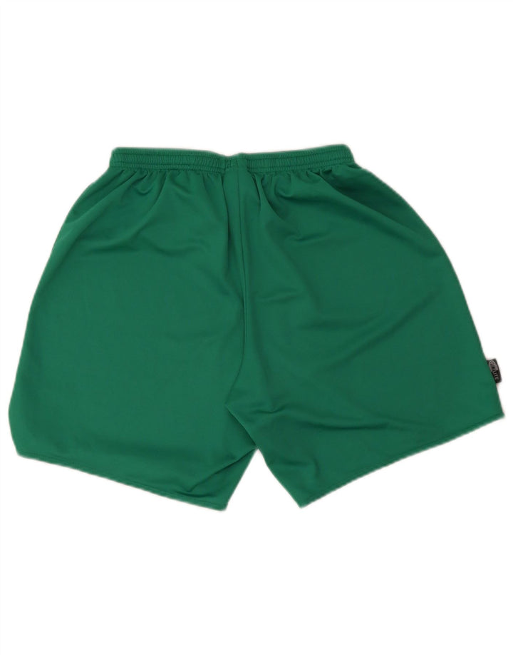 Pantaloncini sportivi Adidas Climalite da uomo in poliestere verde medio