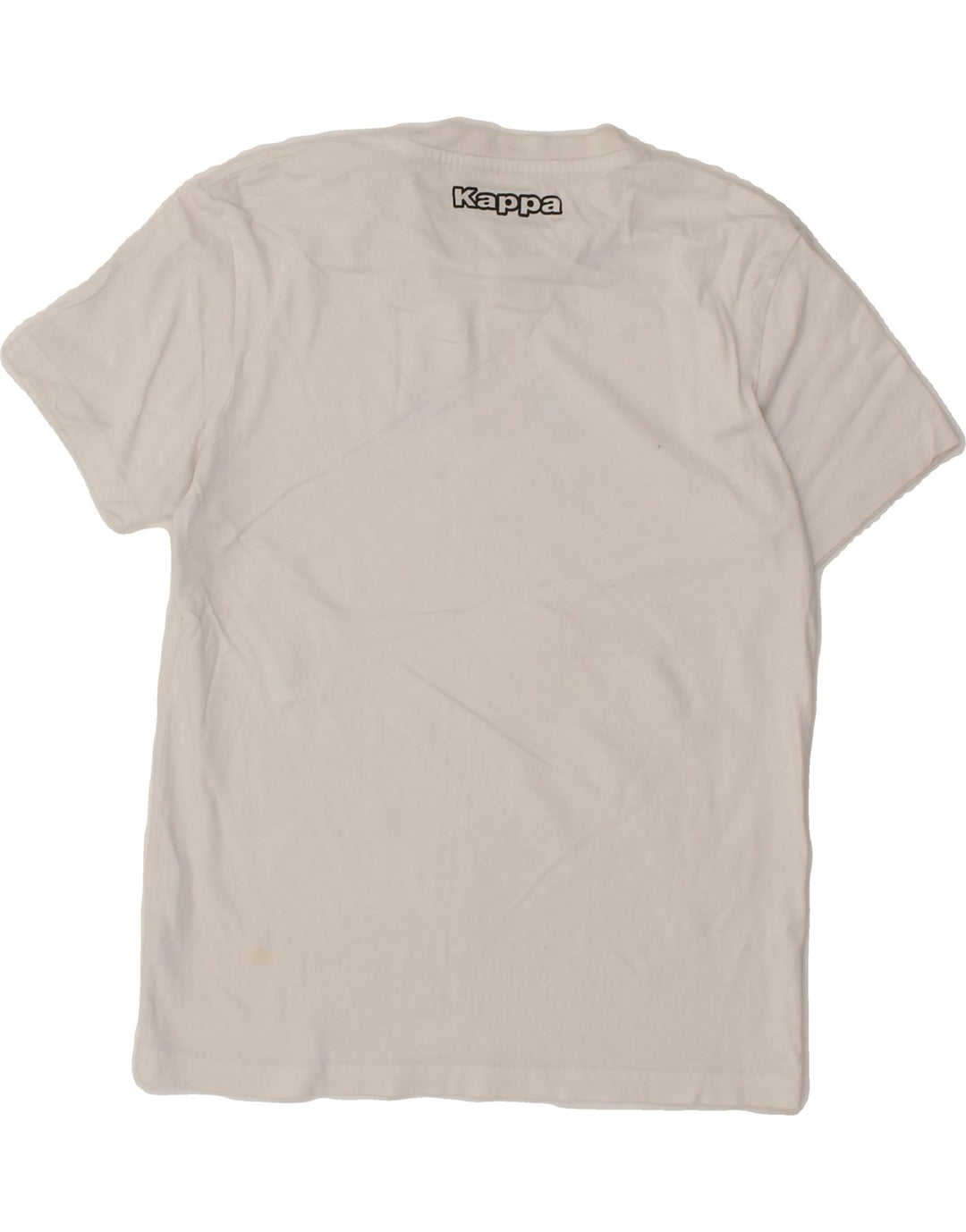 KAPPA Boys Graphic T-Shirt Top 11-12 Years White Cotton Vintage Kappa and Second-Hand Kappa from Messina Hembry 