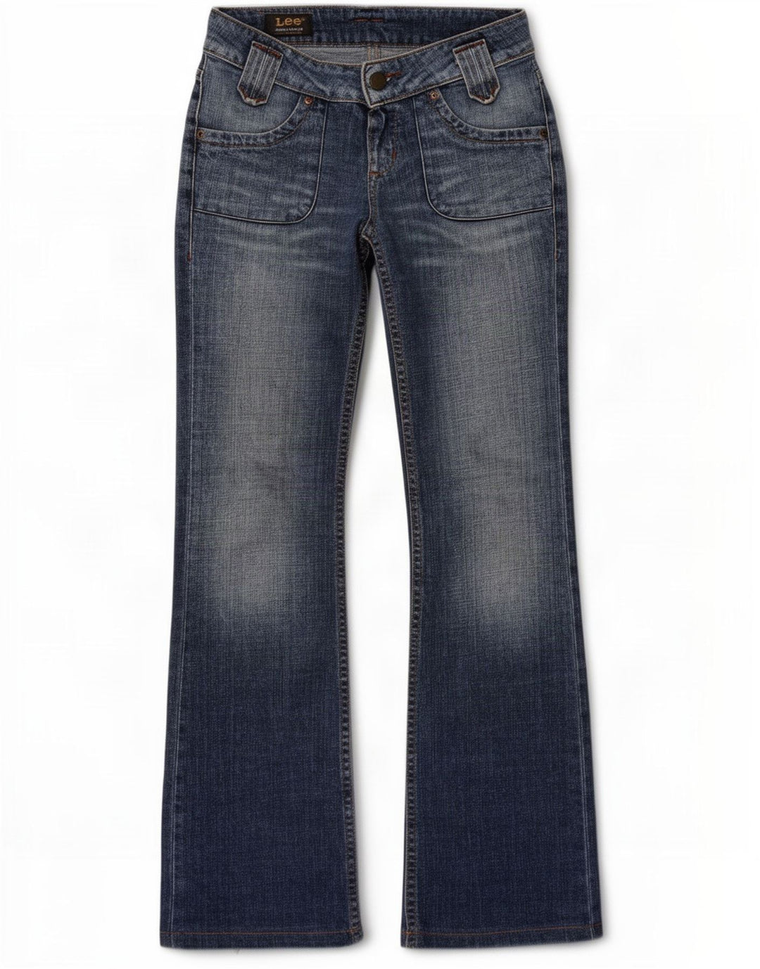 Jeans Lee Bootcut da donna Leola W27 L35 cotone blu