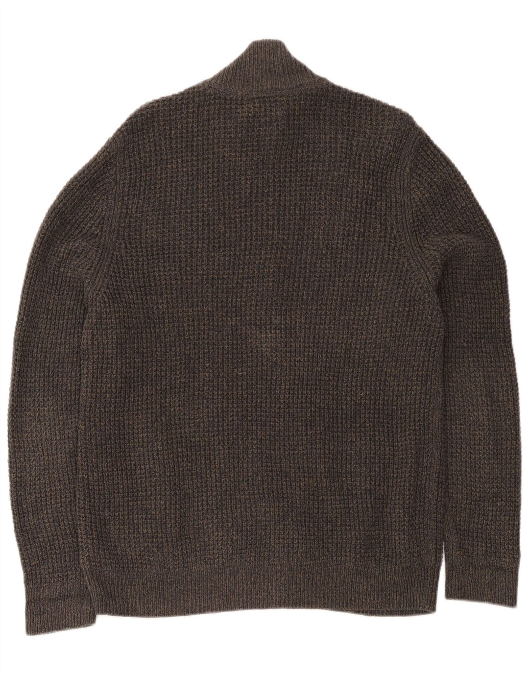 Maglione cardigan da uomo L.L.Bean in cotone grigio medio