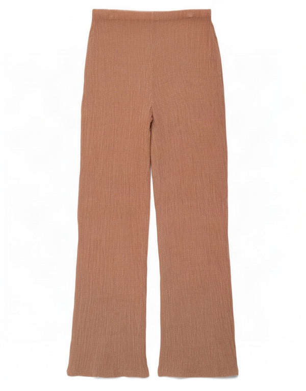 Pantaloni casual larghi da donna Zara medi W28 L32 Lyocell beige