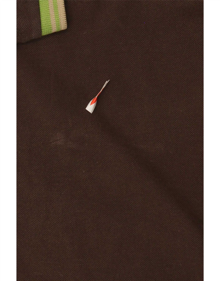 Polo Fred Perry da uomo in edizione speciale, grande, in cotone marrone