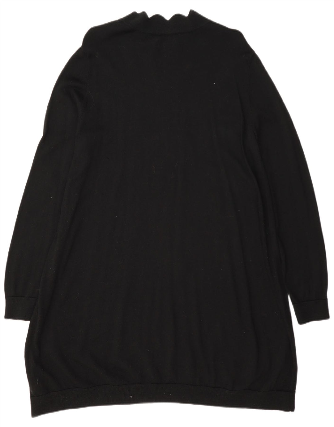Abito maglione a maniche lunghe da donna Cos UK 14 Lana nera media