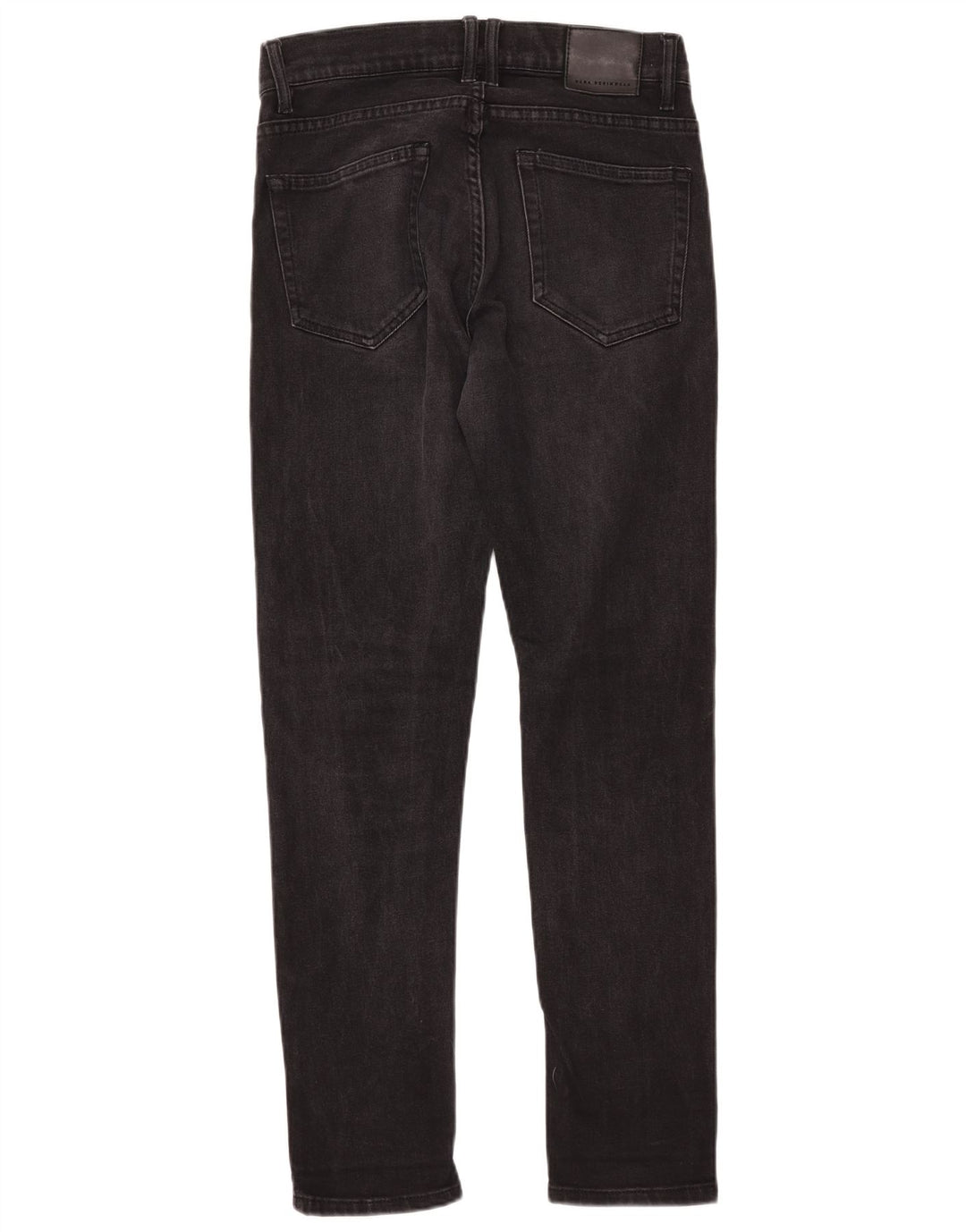 Jeans slim da uomo ZARA EU 38 Small W30 L31 Nero