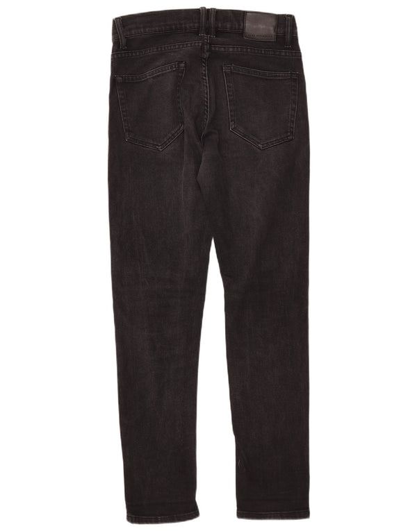 Jeans slim da uomo ZARA EU 38 Small W30 L31 Nero