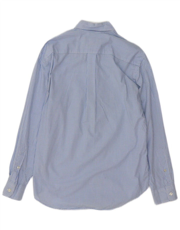 Camicia da uomo Vineyard Vines in cotone a quadri blu piccolo