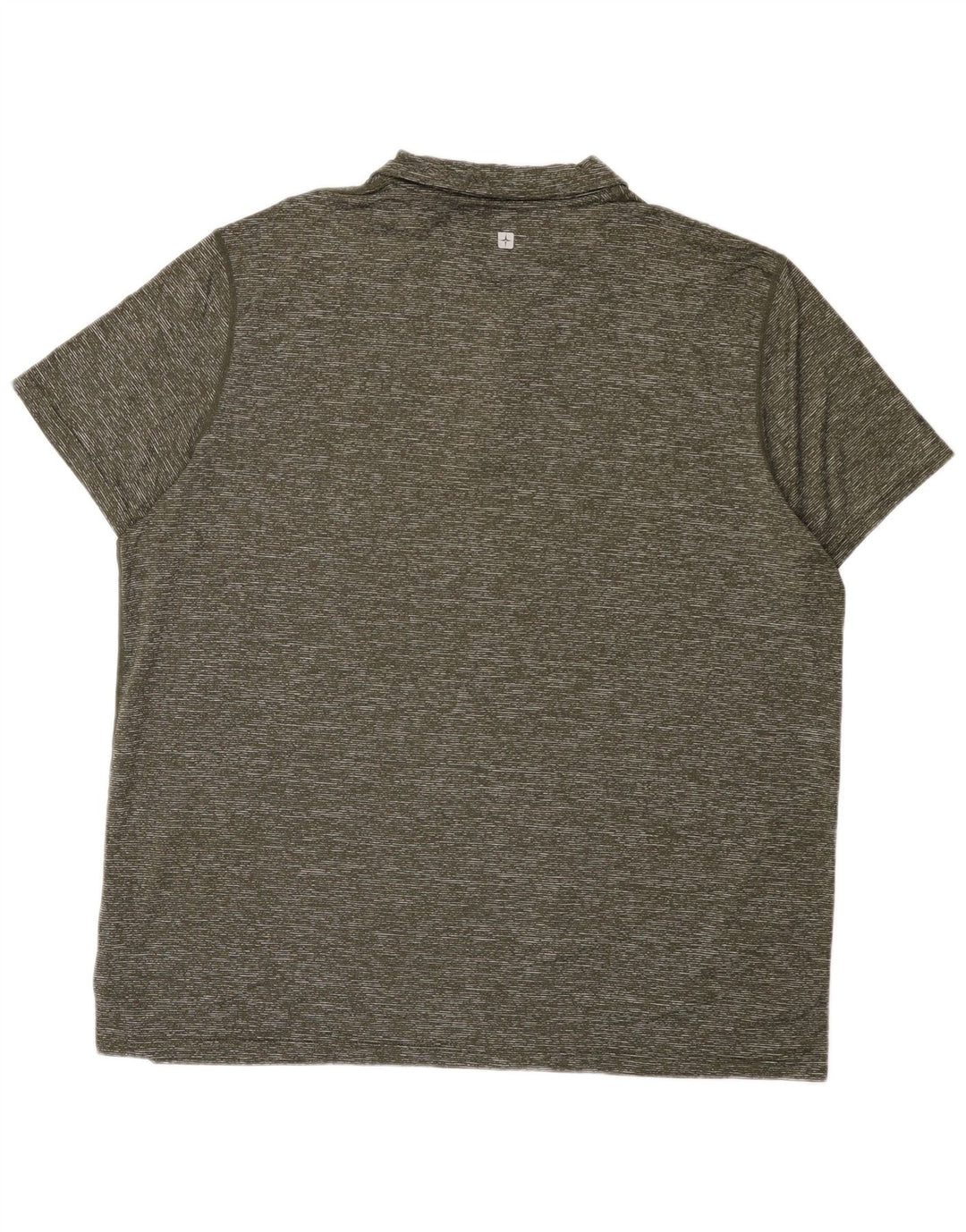 Polo da uomo Mountain Warehouse 2XL Poliammide screziato kaki