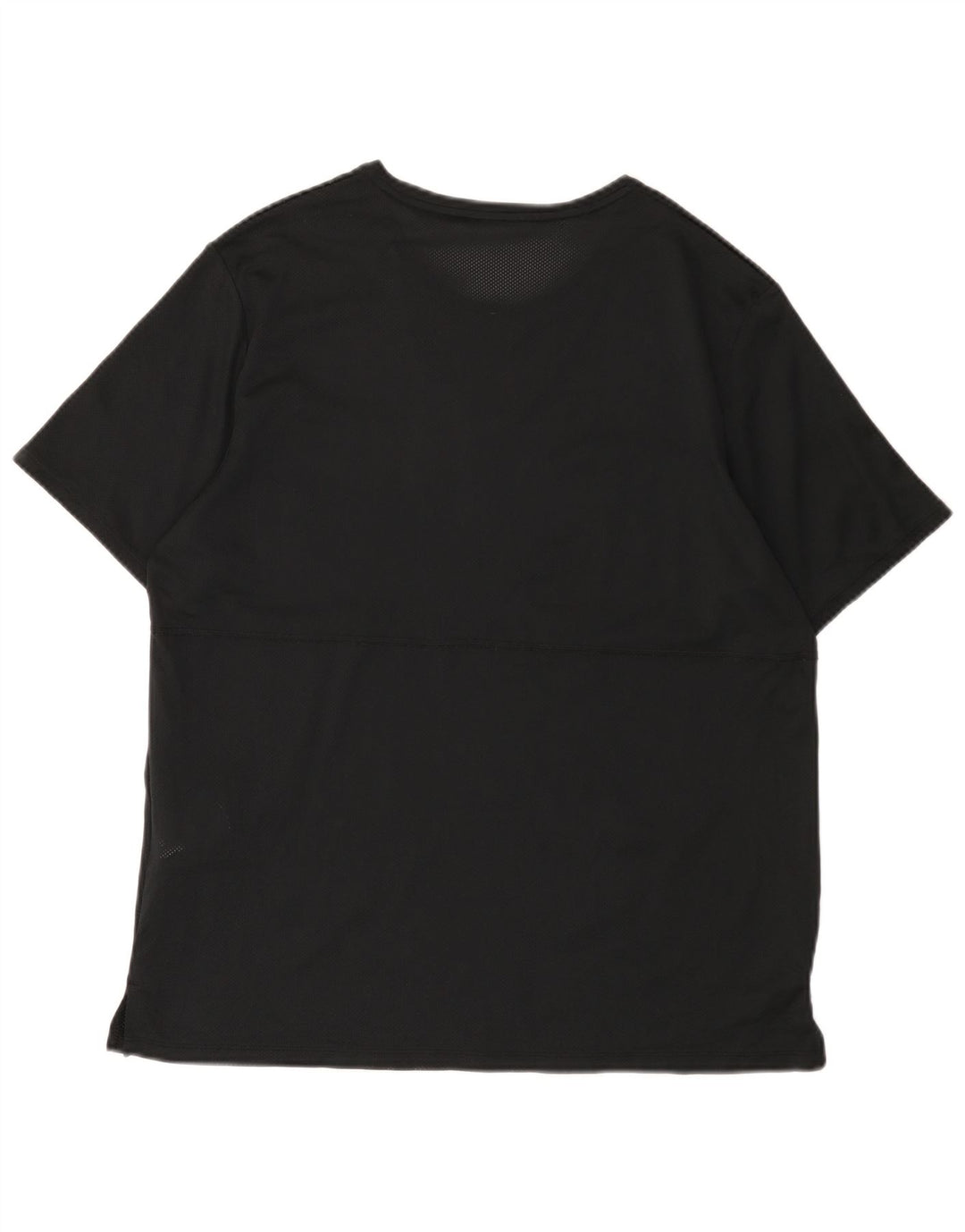 T-shirt Nike Dri Fit da uomo, grande, in poliestere nero