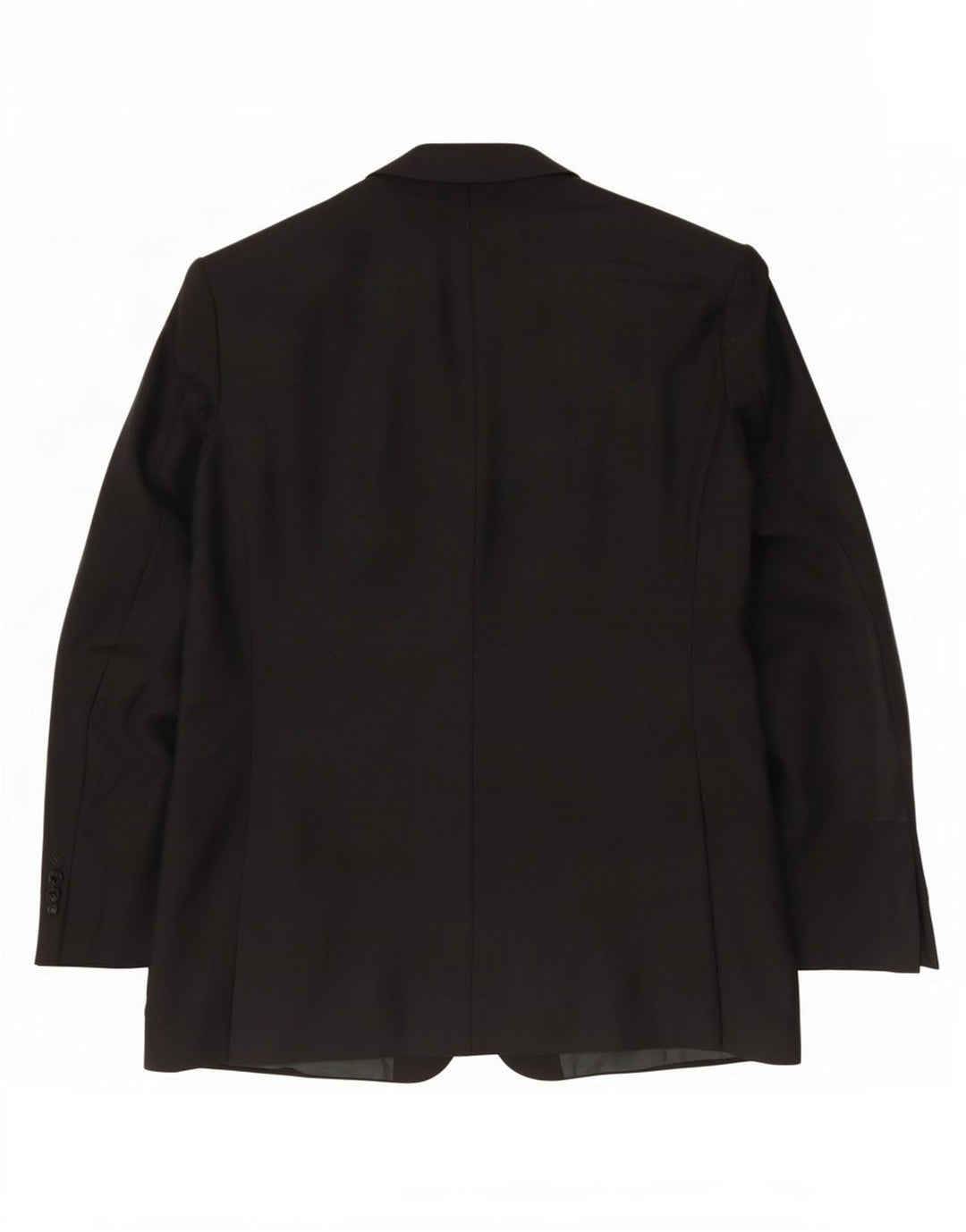 Giacca blazer a 2 bottoni da uomo Marks & Spencer taglia 42 grande in lana nera