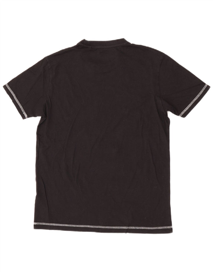 T-shirt da uomo Penguin Top in cotone nero medio
