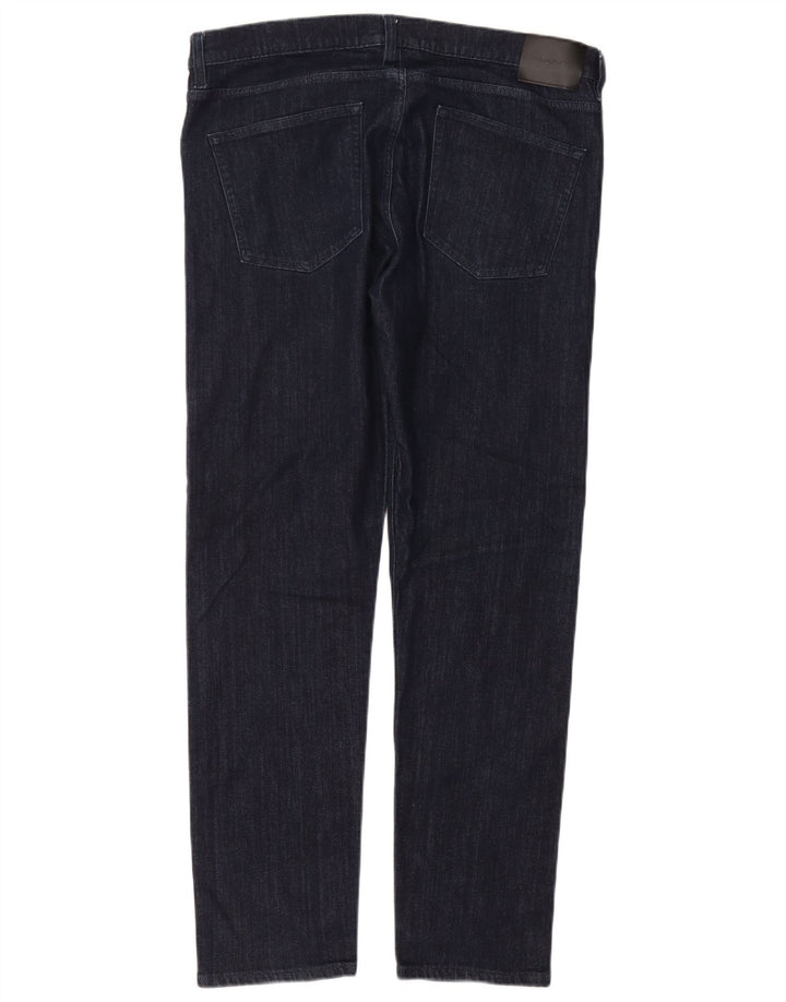 Jeans slim da uomo Gant W36 L32 cotone blu navy