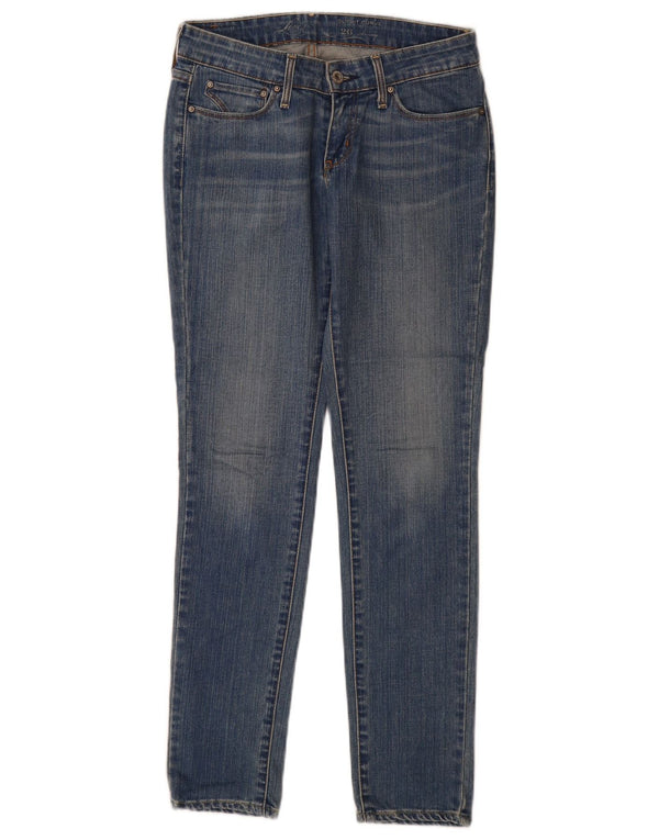 Jeans skinny da donna con curvatura leggera LEVI'S W26 L30 cotone blu