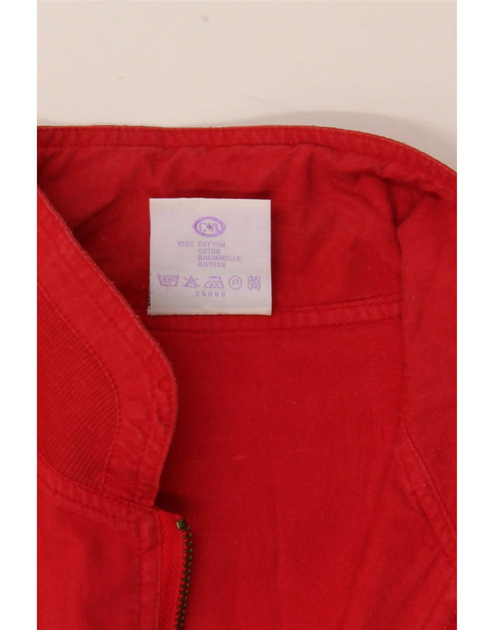 Giacca anorak militare New Fast da uomo C&A EU 48/50 cotone rosso medio