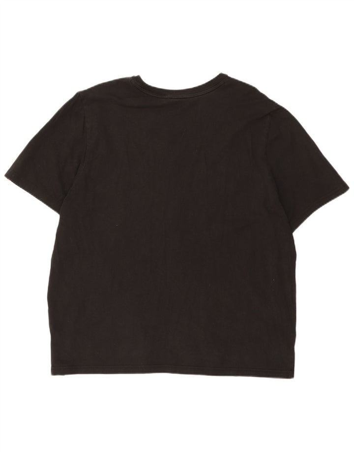 T-shirt da uomo PUMA Top XL in cotone nero