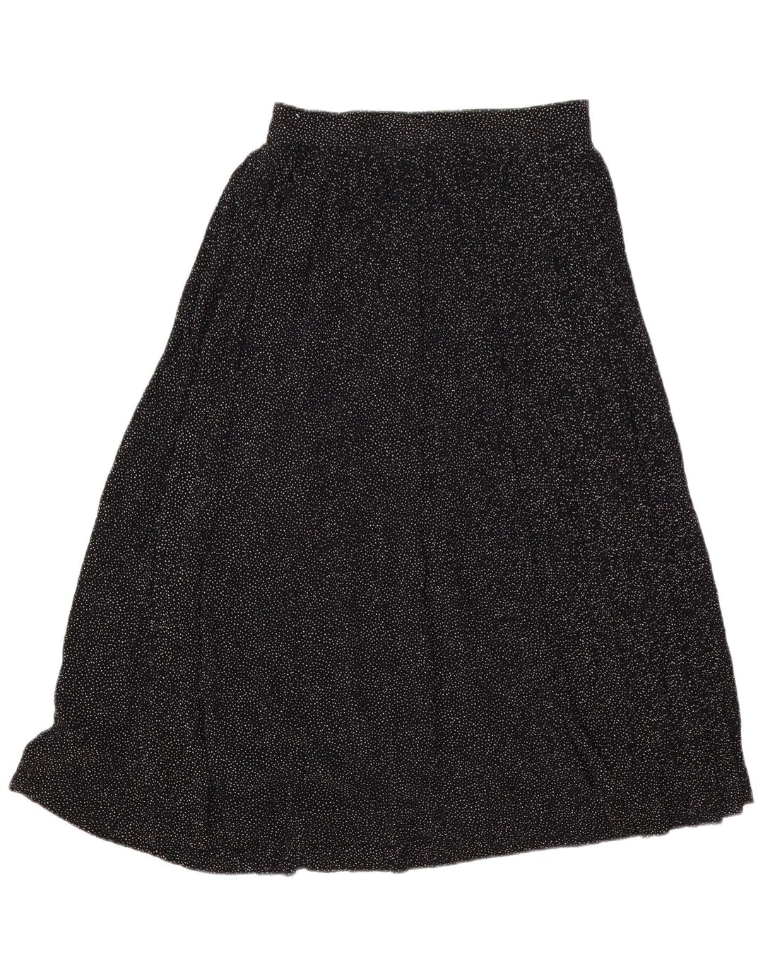 Gonna longuette da donna Lemon IT 44 media W30 viscosa maculata nera
