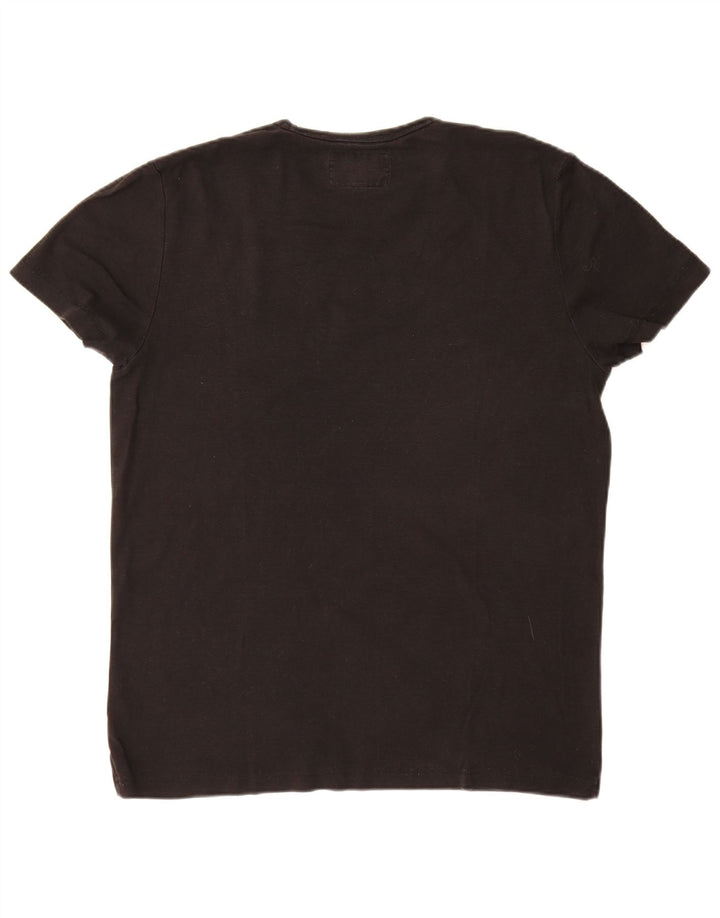 T-shirt da uomo Mustang Top XL in cotone nero