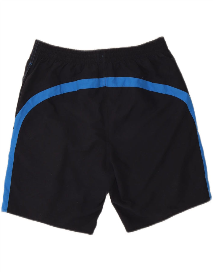 Pantaloncini da bagno da uomo Speedo, poliestere color block medio blu navy