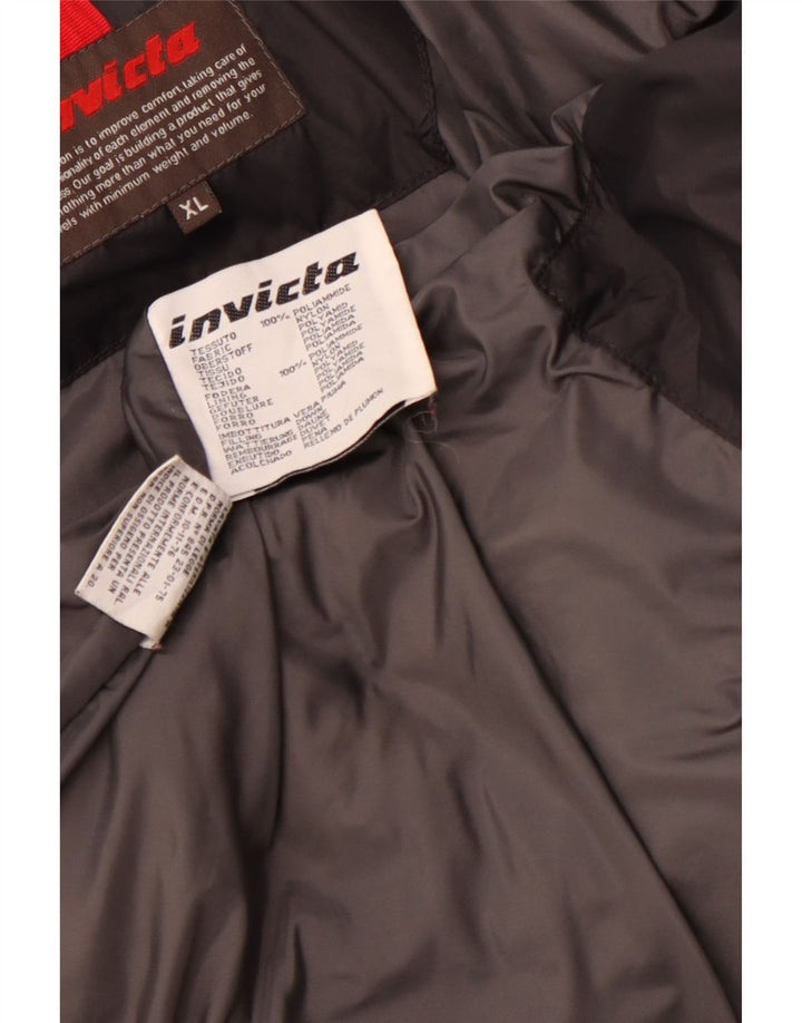 Giacca imbottita da uomo INVICTA UK 42 XL nera in poliammide