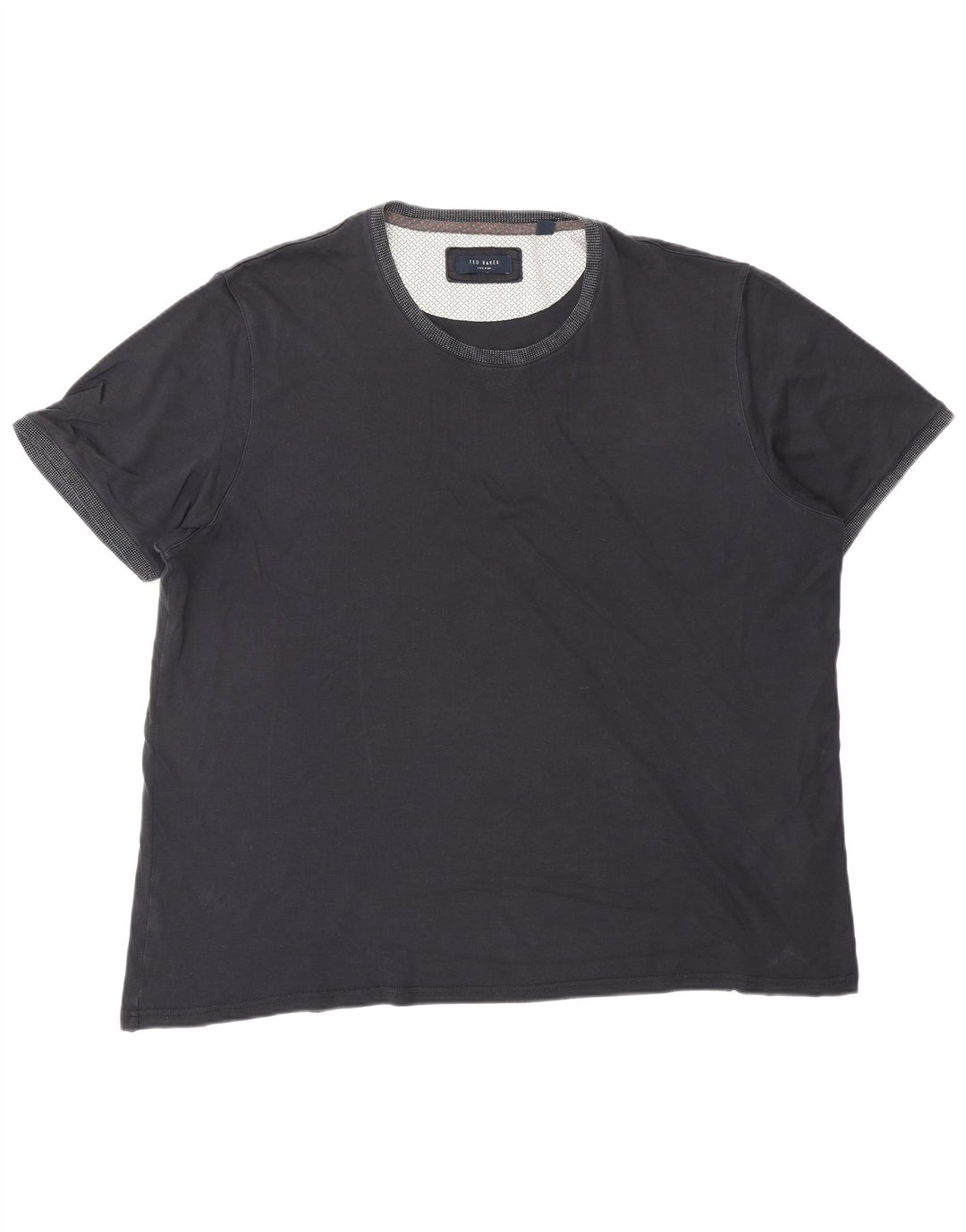 T-shirt da uomo TED BAKER Top 2XL cotone blu navy