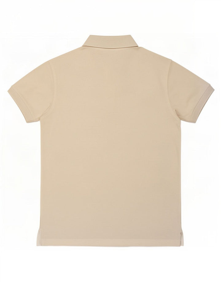 Polo da uomo Russell Athletic in cotone bianco medio