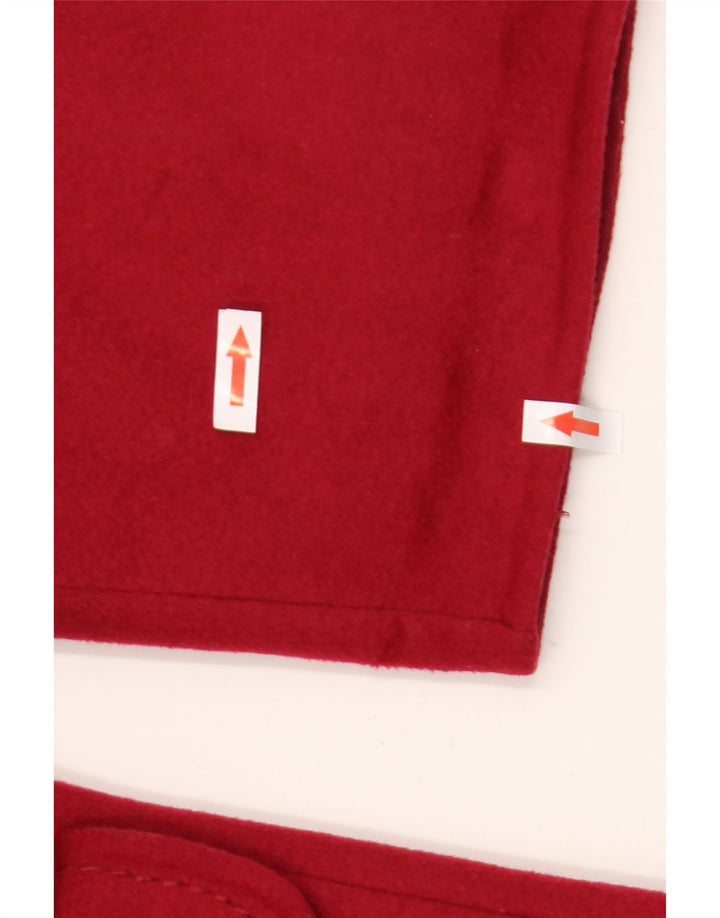 Soprabito oversize da donna vintage IT 53 2XL Lana rossa