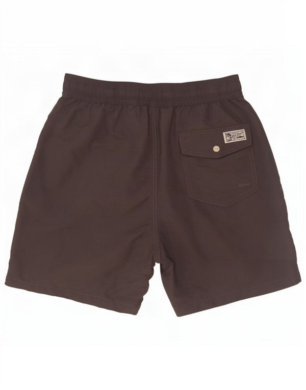 Pantaloncini da bagno da uomo Polo Ralph Lauren piccoli grigi