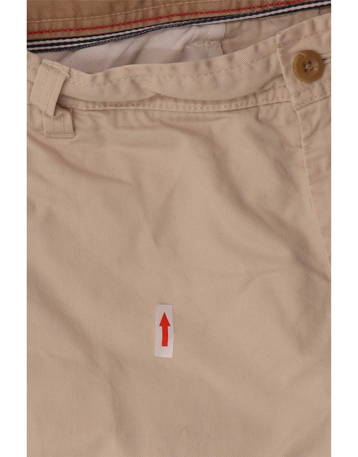 Pantaloncini chino da uomo Izod W36 grandi in cotone beige
