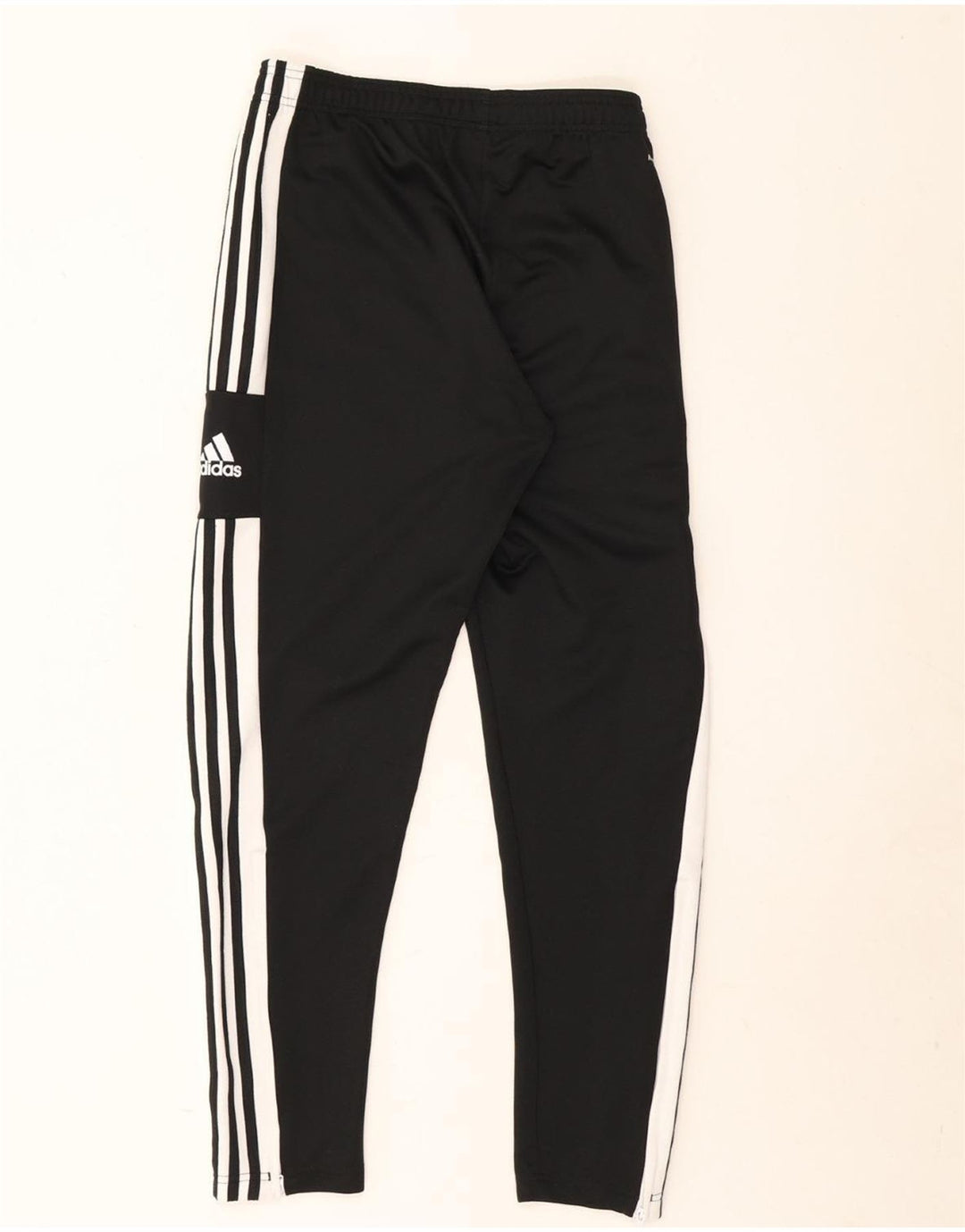 Pantaloni da tuta con grafica Adidas da uomo grandi in poliestere nero