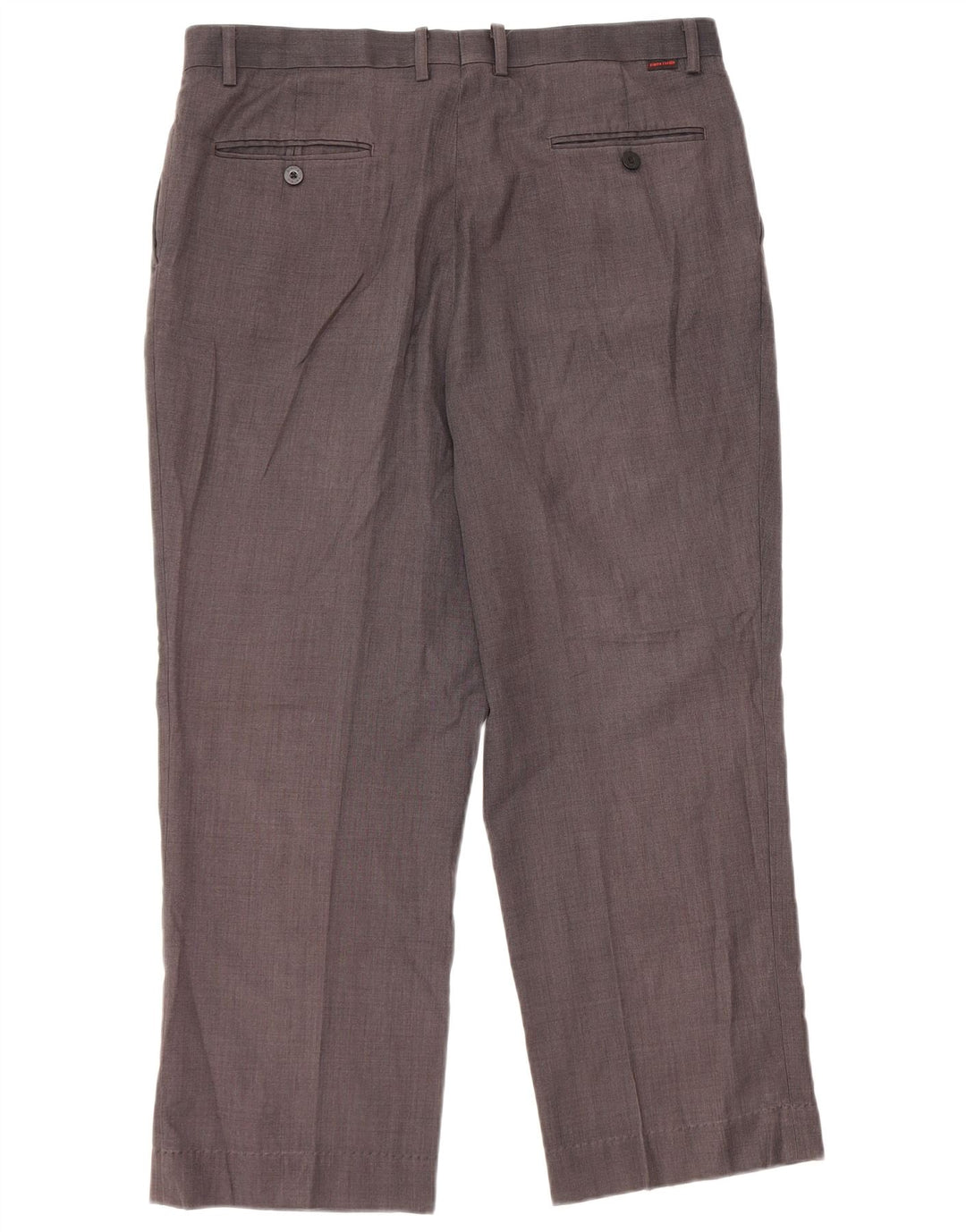 PIERRE CARDIN Pantaloni chino con pegging da uomo W36 L26 Grigi