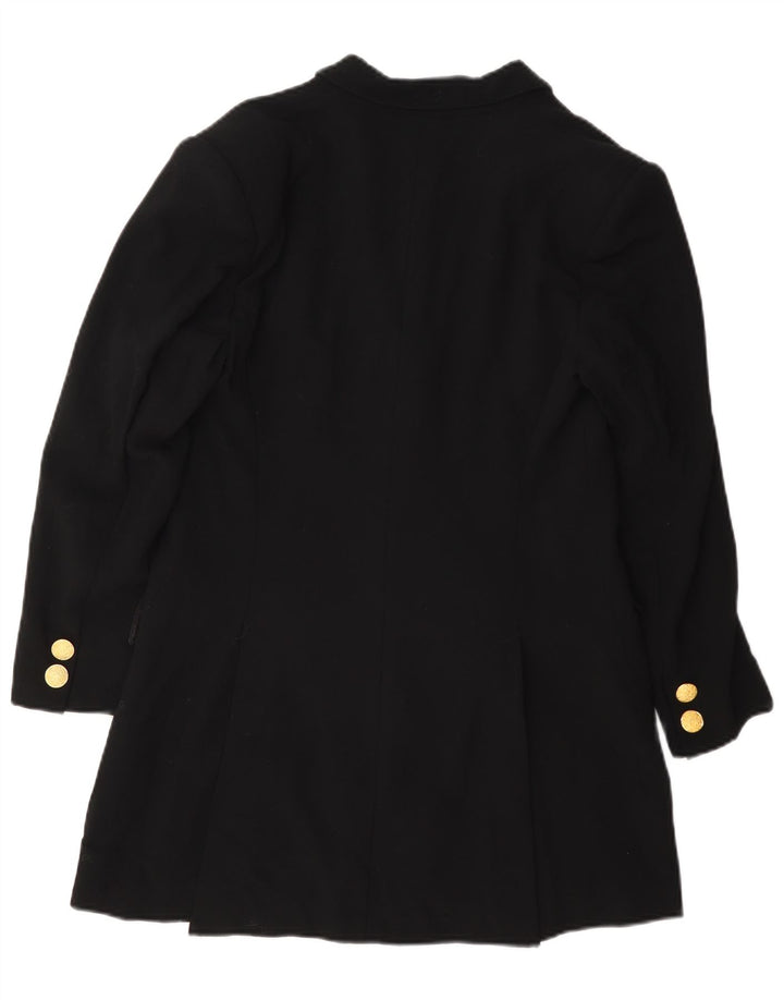 Giacca blazer a 3 bottoni lunga da donna Ratti IT 44 media lana nera