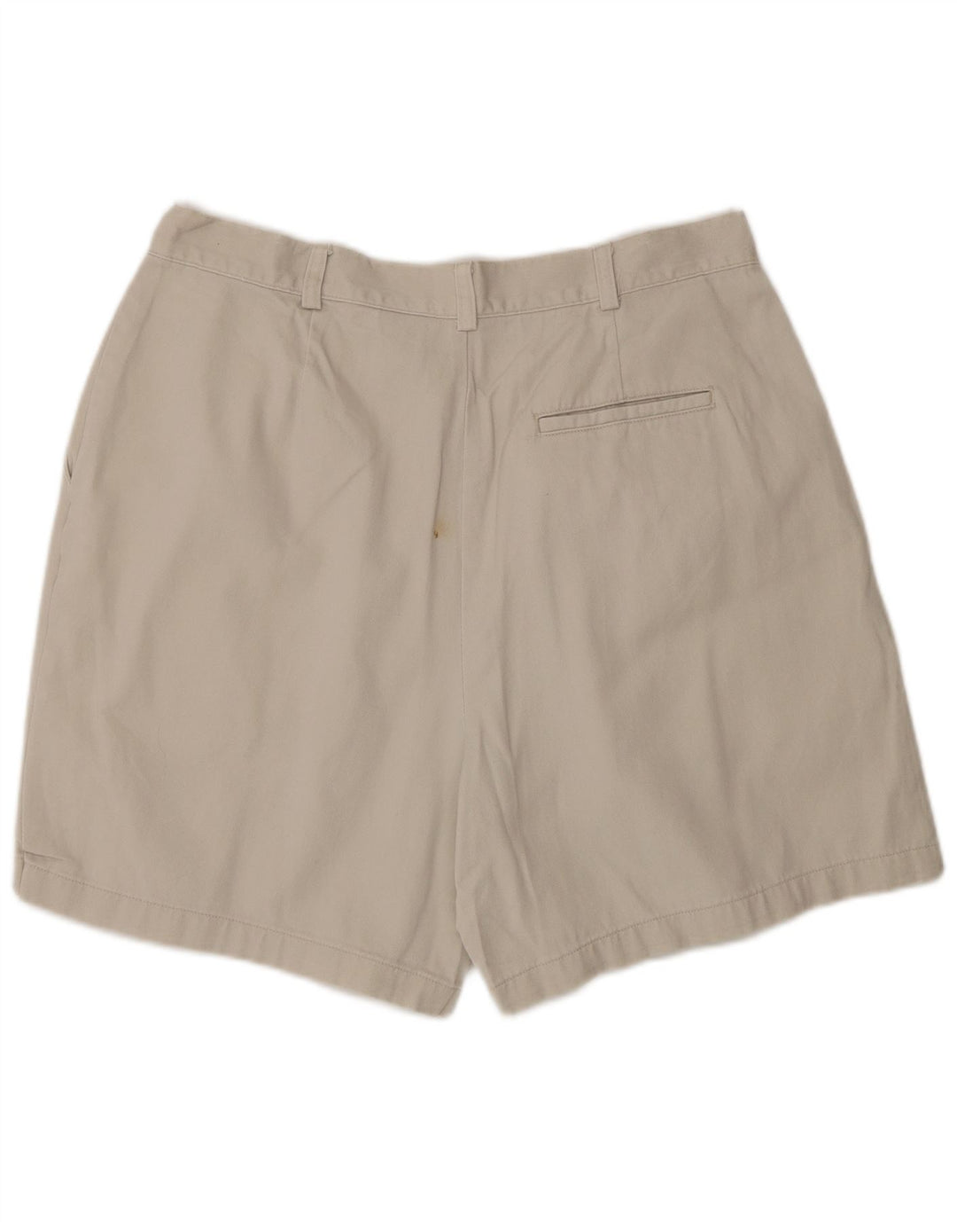 DOCKERS Pantaloncini chino con pegging da uomo kaki W34 Large in cotone beige
