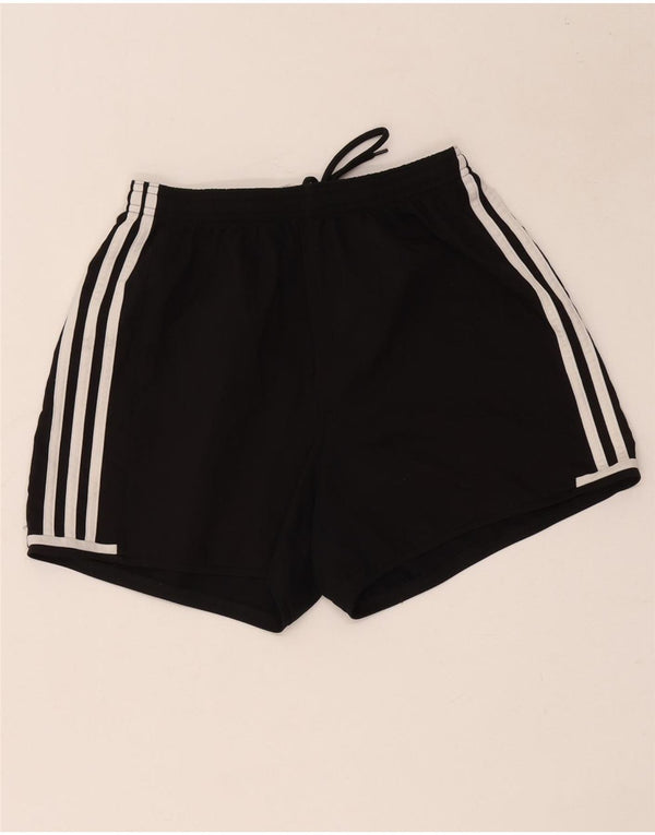 Pantaloncini sportivi Adidas Climalite da donna UK 8/10 Small Poliestere nero