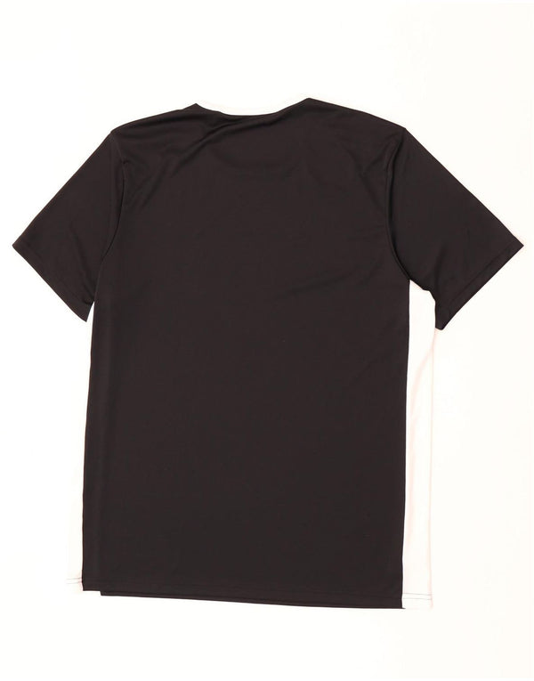 T-shirt Adidas Aeroready da uomo, grande, color block nero