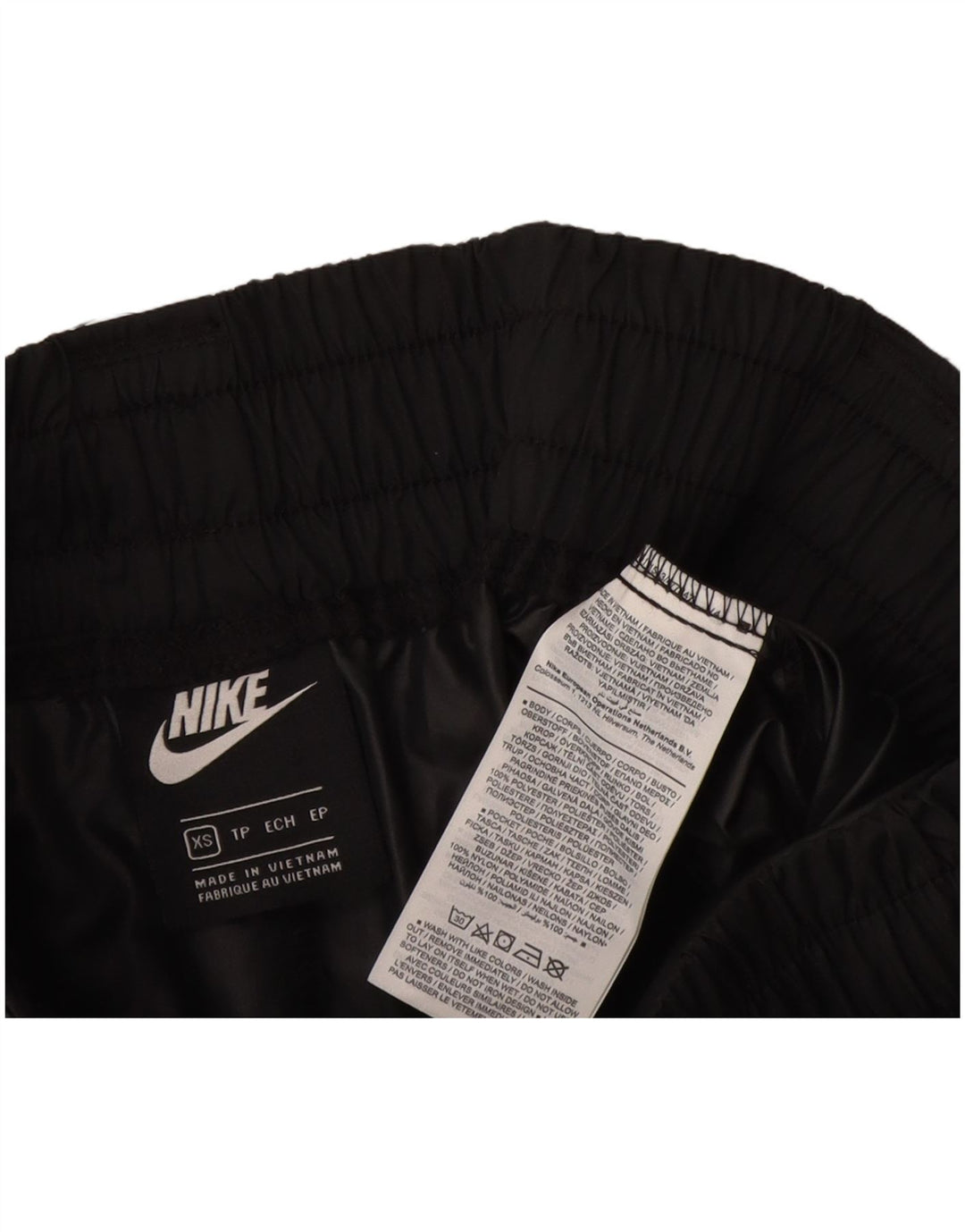 Pantaloncini sportivi Nike da donna UK 6 XS poliestere nero