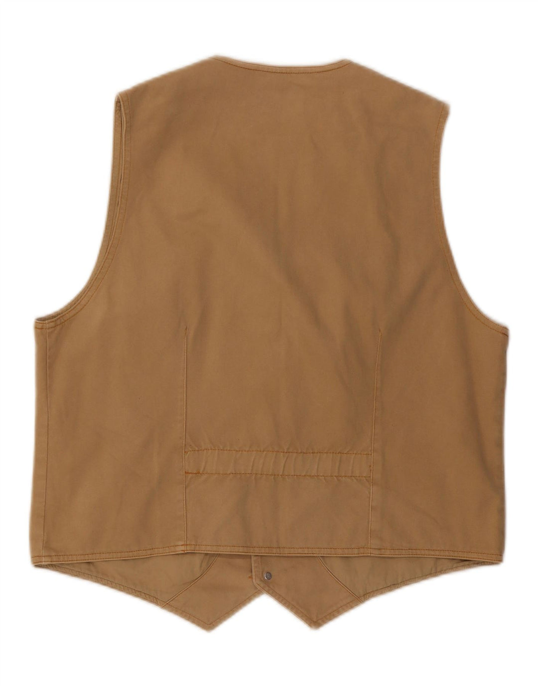 Gilet da uomo CACHAREL grande in cotone beige