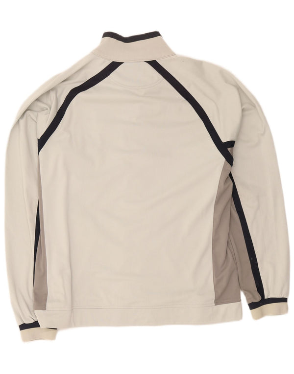Giacca da tuta da uomo Champion XL Poliestere color block bianco