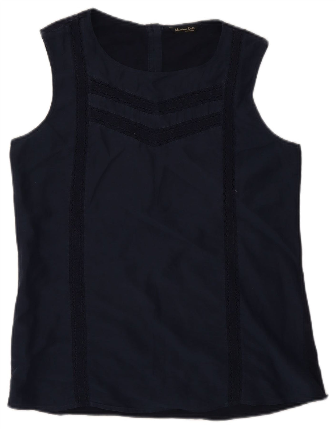 Canotta da donna Massimo Dutti UK 12 medio blu navy