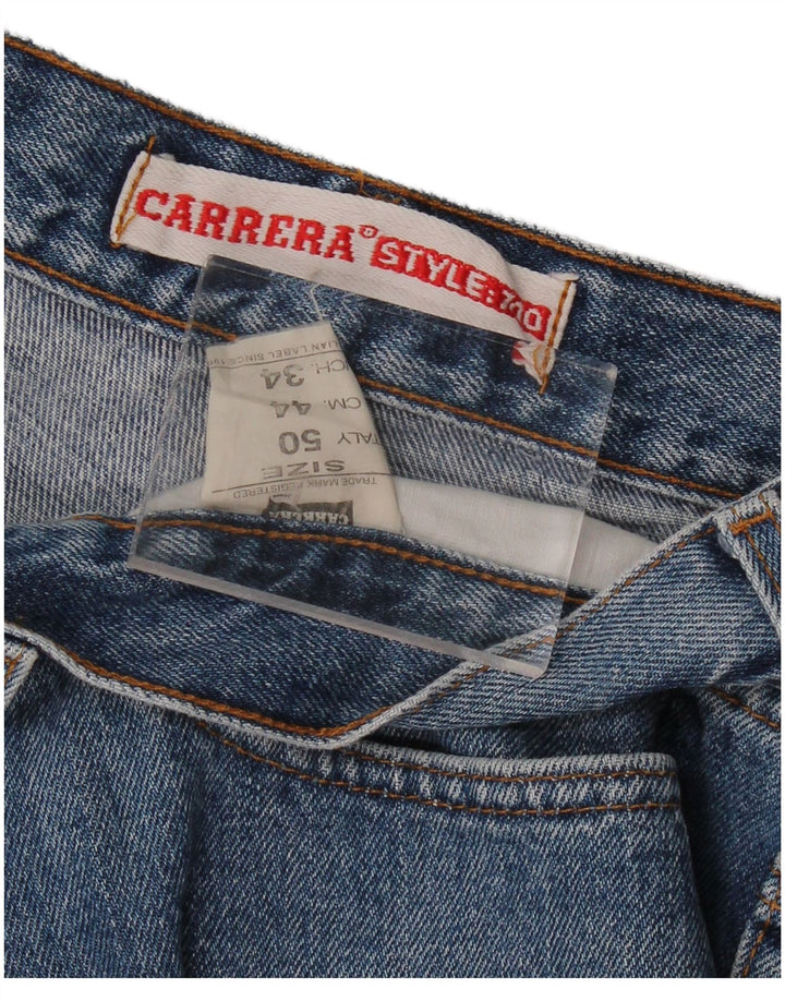 CARRERA Womens 700 Straight Jeans W34 L28  Blue Cotton