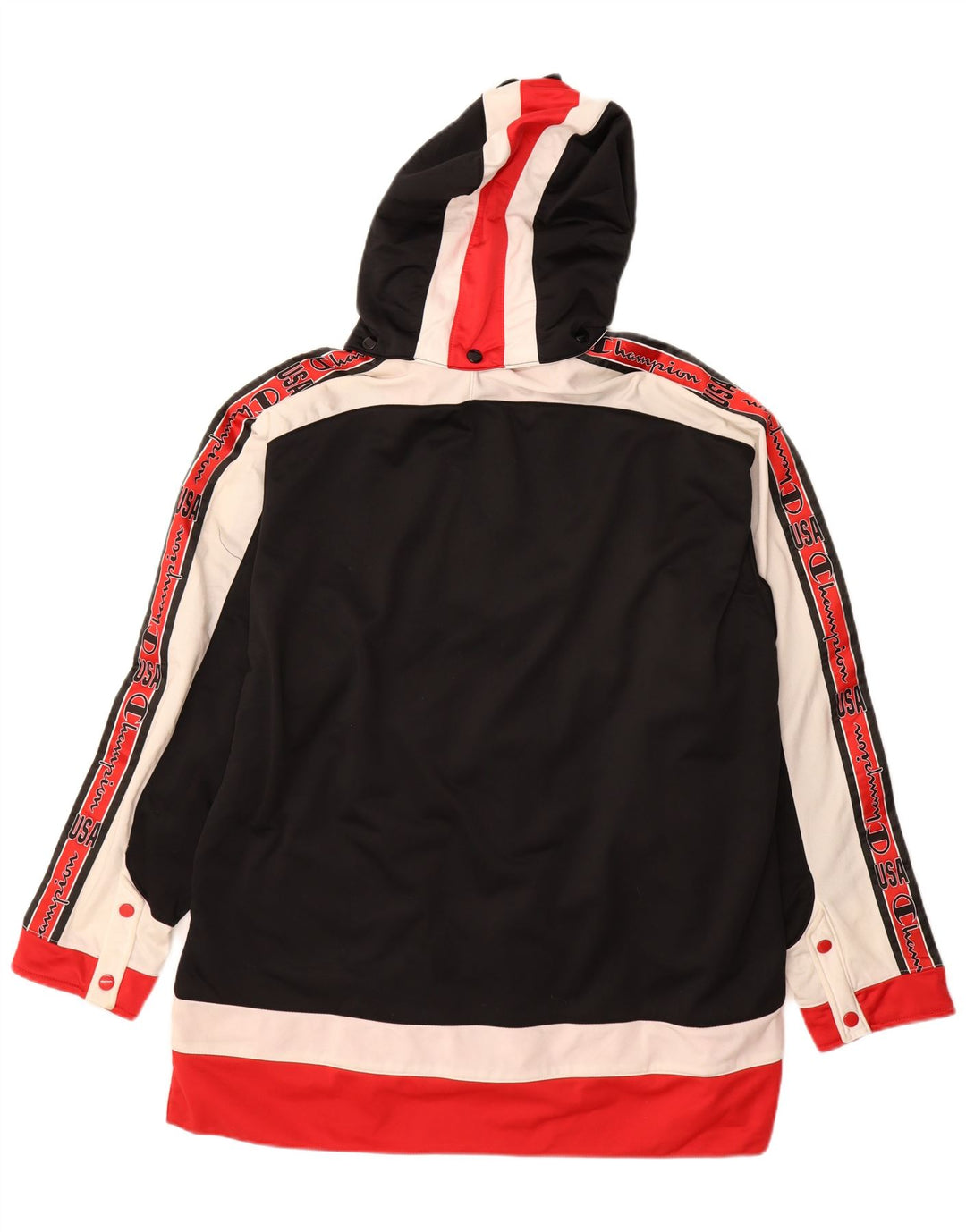 CHAMPION Giacca da tuta grafica da uomo, grande, multicolore, color block