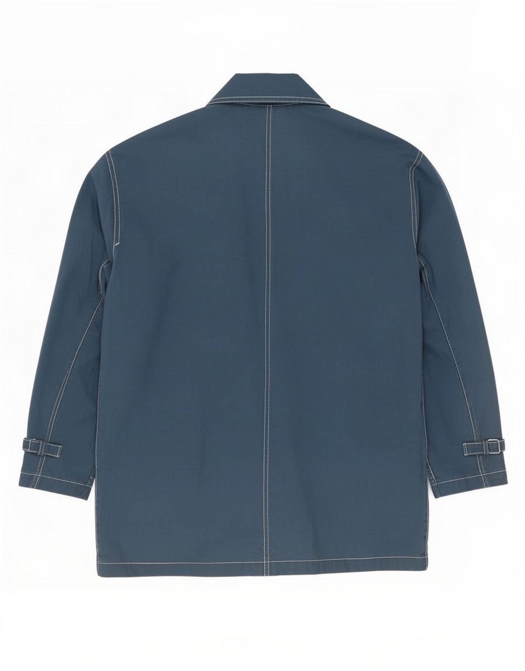 Giacca utilitaria oversize da donna Carol EU 40 cotone blu medio