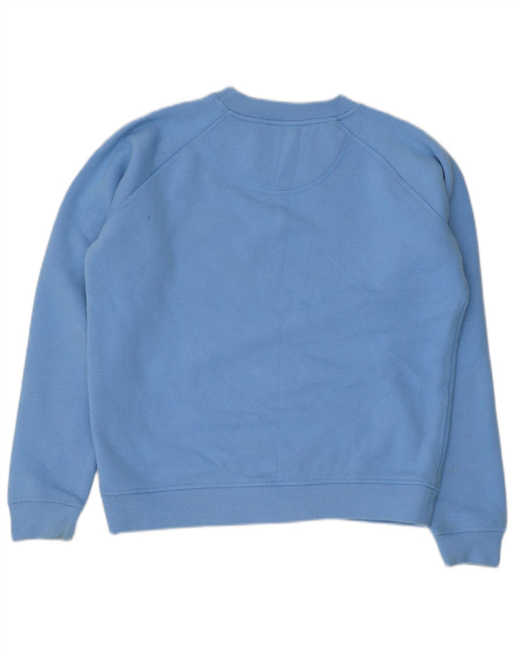 Felpa oversize da donna Jack Wills UK 8 piccolo cotone blu