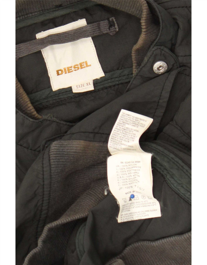 Giacca militare da donna Diesel UK 18 XL nylon nero