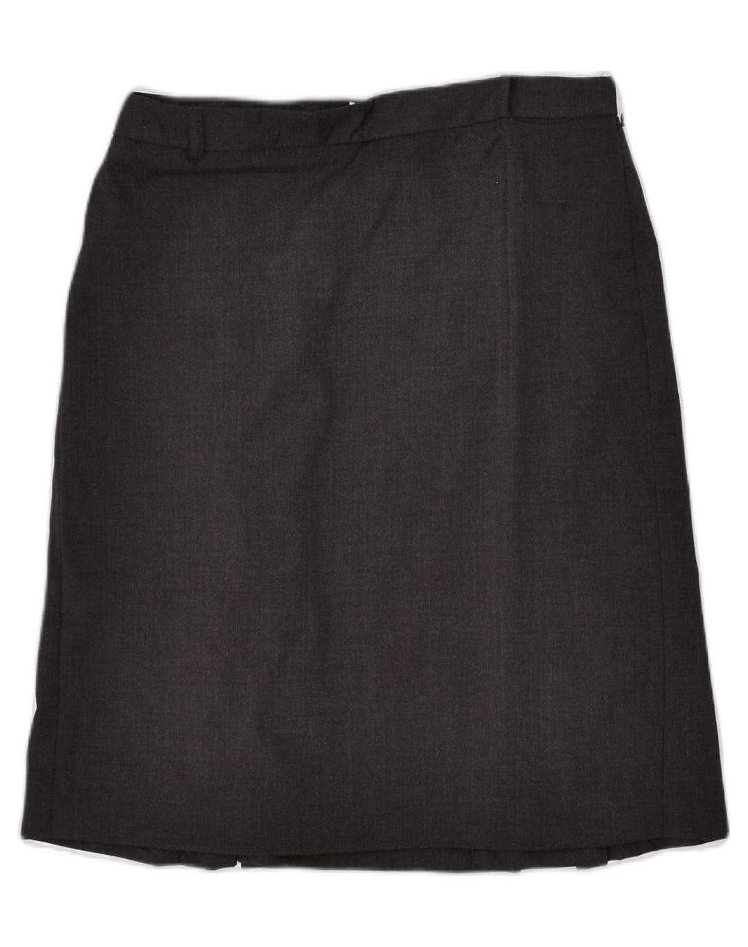 J. CREW Womens Straight Skirt US 4 Small W28 Grey Wool | Vintage J. Crew | Thrift | Second-Hand J. Crew | Used Clothing | Messina Hembry 